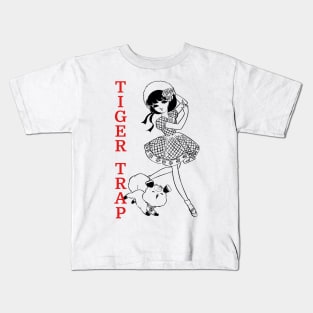 Tiger Trap • • • 1990s Retro Fan Aesthetic Kids T-Shirt